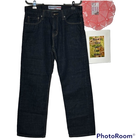 Denizen from Levi's Other - Denizen from Levi's 281 Straight Fit Men's Black Wash Jeans 32x30